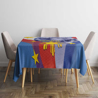 Personalized Philippines Eagle Week Tablecloth Filipino Eagle with Flag Motif