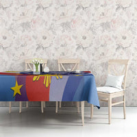 Personalized Philippines Eagle Week Tablecloth Filipino Eagle with Flag Motif