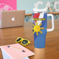 Personalized Philippines Eagle Week Tumbler With Handle Filipino Eagle with Flag Motif