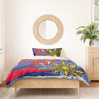 Personalized Welsh Grown With Filipino Roots Bedding Set