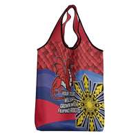 Personalized Welsh Grown With Filipino Roots Grocery Bag