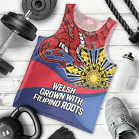 Personalized Welsh Grown With Filipino Roots Men Tank Top