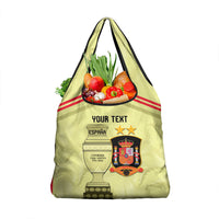 Spain Champions Football Custom Grocery Bag Espana Campeones de Eurropa