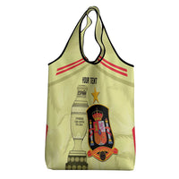Spain Champions Football Custom Grocery Bag Espana Campeones de Eurropa
