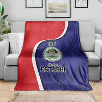 Belize Independence Day Blanket Since 1981 September 21 - Wonder Print Shop