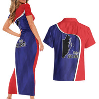 Belize Independence Day Couples Matching Short Sleeve Bodycon Dress and Hawaiian Shirt Since 1981 September 21 - Wonder Print Shop