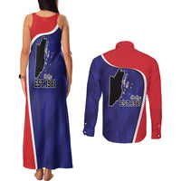 Belize Independence Day Couples Matching Tank Maxi Dress and Long Sleeve Button Shirt Since 1981 September 21 - Wonder Print Shop