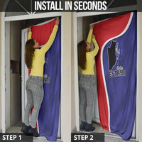 Belize Independence Day Door Cover Since 1981 September 21 - Wonder Print Shop