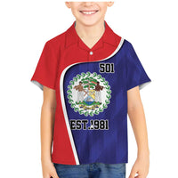 Belize Independence Day Family Matching Mermaid Dress and Hawaiian Shirt Since 1981 September 21 - Wonder Print Shop