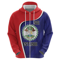 Belize Independence Day Hoodie Since 1981 September 21 - Wonder Print Shop