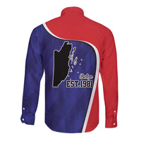 Belize Independence Day Long Sleeve Button Shirt Since 1981 September 21 - Wonder Print Shop
