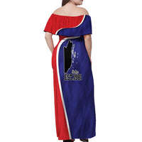 Belize Independence Day Off Shoulder Maxi Dress Since 1981 September 21 - Wonder Print Shop