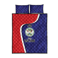 Belize Independence Day Quilt Bed Set Since 1981 September 21 - Wonder Print Shop