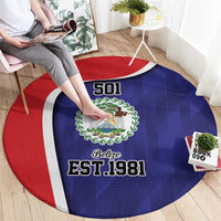 Belize Independence Day Round Carpet Since 1981 September 21 - Wonder Print Shop
