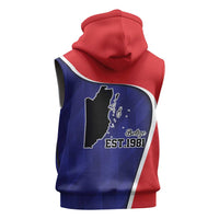 Belize Independence Day Sleeveless Zip Hoodie Since 1981 September 21 - Wonder Print Shop