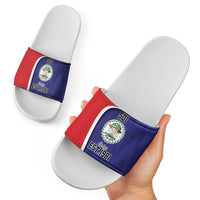 Belize Independence Day Slide Sandals Since 1981 September 21 - Wonder Print Shop