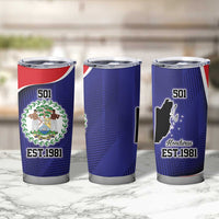 Belize Independence Day Tumbler Cup Since 1981 September 21 - Wonder Print Shop