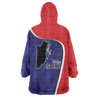 Belize Independence Day Wearable Blanket Hoodie Since 1981 September 21 - Wonder Print Shop