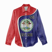 Belize Independence Day Women Casual Shirt Since 1981 September 21 - Wonder Print Shop