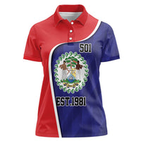 Belize Independence Day Women Polo Shirt Since 1981 September 21 - Wonder Print Shop