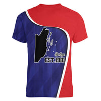 Belize Independence Day Women V-Neck T-Shirt Since 1981 September 21 - Wonder Print Shop