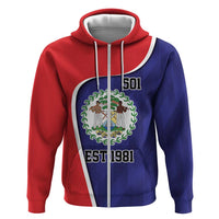 Belize Independence Day Zip Hoodie Since 1981 September 21 - Wonder Print Shop