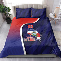 Costa Rica Independence Day Bedding Set Since 1821 September 15 - Wonder Print Shop