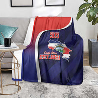 Costa Rica Independence Day Blanket Since 1821 September 15 - Wonder Print Shop