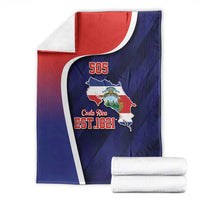 Costa Rica Independence Day Blanket Since 1821 September 15 - Wonder Print Shop