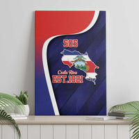 Costa Rica Independence Day Canvas Wall Art Since 1821 September 15 - Wonder Print Shop