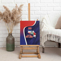 Costa Rica Independence Day Canvas Wall Art Since 1821 September 15 - Wonder Print Shop