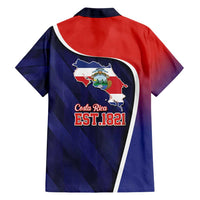 Costa Rica Independence Day Family Matching Off Shoulder Maxi Dress and Hawaiian Shirt Since 1821 September 15 - Wonder Print Shop