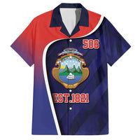 Costa Rica Independence Day Family Matching Summer Maxi Dress and Hawaiian Shirt Since 1821 September 15 - Wonder Print Shop