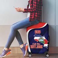Costa Rica Independence Day Luggage Cover Since 1821 September 15 - Wonder Print Shop