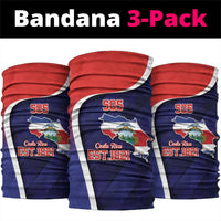 Costa Rica Independence Day Neck Gaiter Since 1821 September 15 - Wonder Print Shop