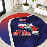 Costa Rica Independence Day Round Carpet Since 1821 September 15 - Wonder Print Shop