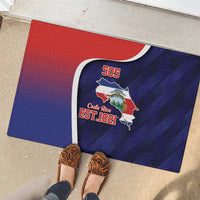 Costa Rica Independence Day Rubber Doormat Since 1821 September 15 - Wonder Print Shop