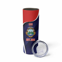 Costa Rica Independence Day Skinny Tumbler Since 1821 September 15 - Wonder Print Shop
