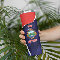 Costa Rica Independence Day Skinny Tumbler Since 1821 September 15 - Wonder Print Shop