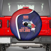 Costa Rica Independence Day Spare Tire Cover Since 1821 September 15 - Wonder Print Shop