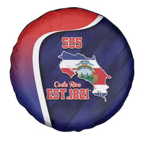Costa Rica Independence Day Spare Tire Cover Since 1821 September 15 - Wonder Print Shop