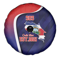 Costa Rica Independence Day Spare Tire Cover Since 1821 September 15 - Wonder Print Shop