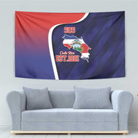 Costa Rica Independence Day Tapestry Since 1821 September 15 - Wonder Print Shop