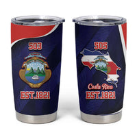 Costa Rica Independence Day Tumbler Cup Since 1821 September 15 - Wonder Print Shop