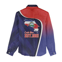 Costa Rica Independence Day Women Casual Shirt Since 1821 September 15 - Wonder Print Shop