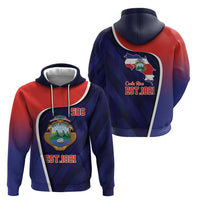 Costa Rica Independence Day Zip Hoodie Since 1821 September 15 - Wonder Print Shop