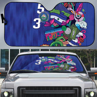 El Salvador Auto Sun Shade Beauty Local Inspired - Wonder Print Shop
