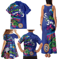 El Salvador Family Matching Tank Maxi Dress and Hawaiian Shirt Beauty Local Inspired - Wonder Print Shop