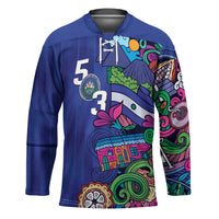 El Salvador Hockey Jersey Beauty Local Inspired - Wonder Print Shop