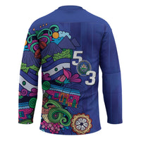 El Salvador Hockey Jersey Beauty Local Inspired - Wonder Print Shop